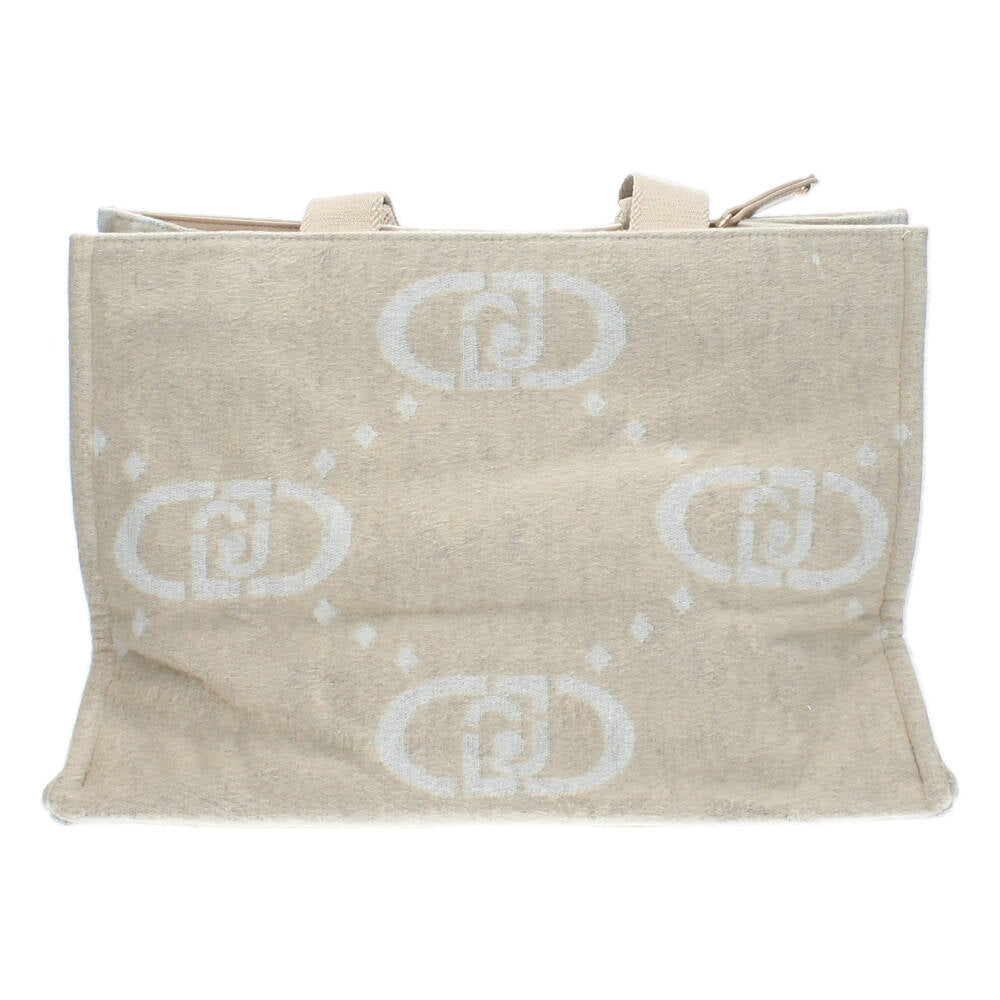 beige handtas