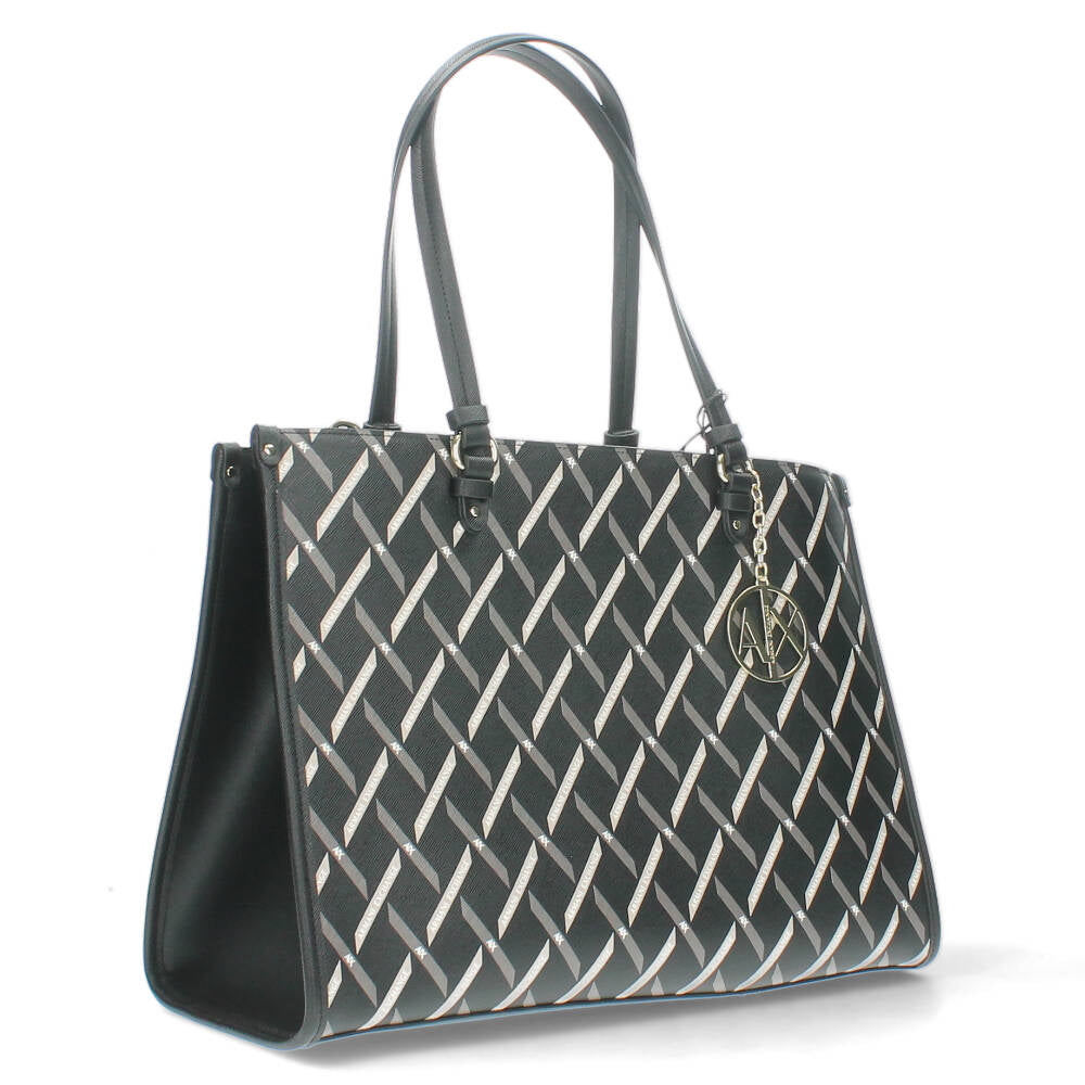 Zwart shopper