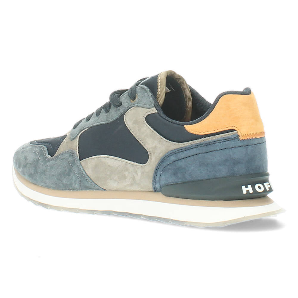Blauwe sneakers