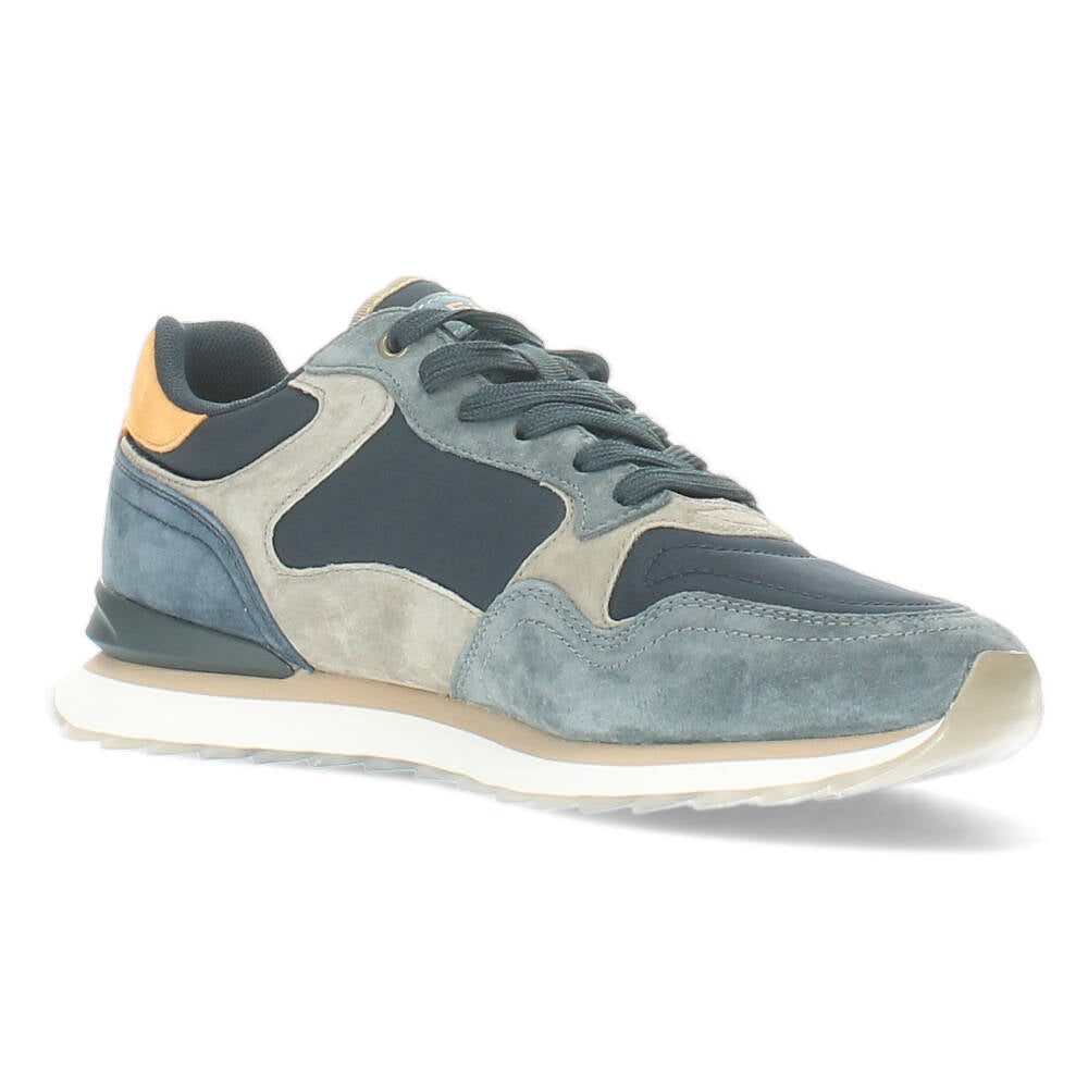 Blauwe sneakers