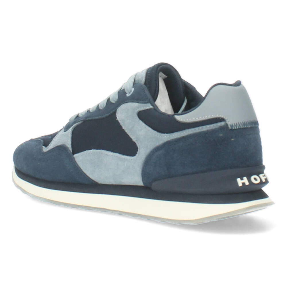 Blauwe sneakers