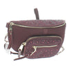 Burgundy crossbody