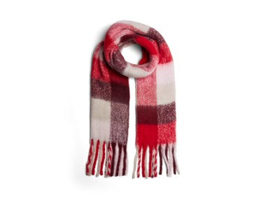 Rood/Bordeaux sjaal