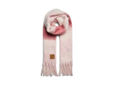 Witte/Roze sjaal