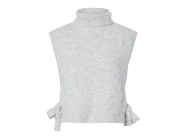 Grijze poncho