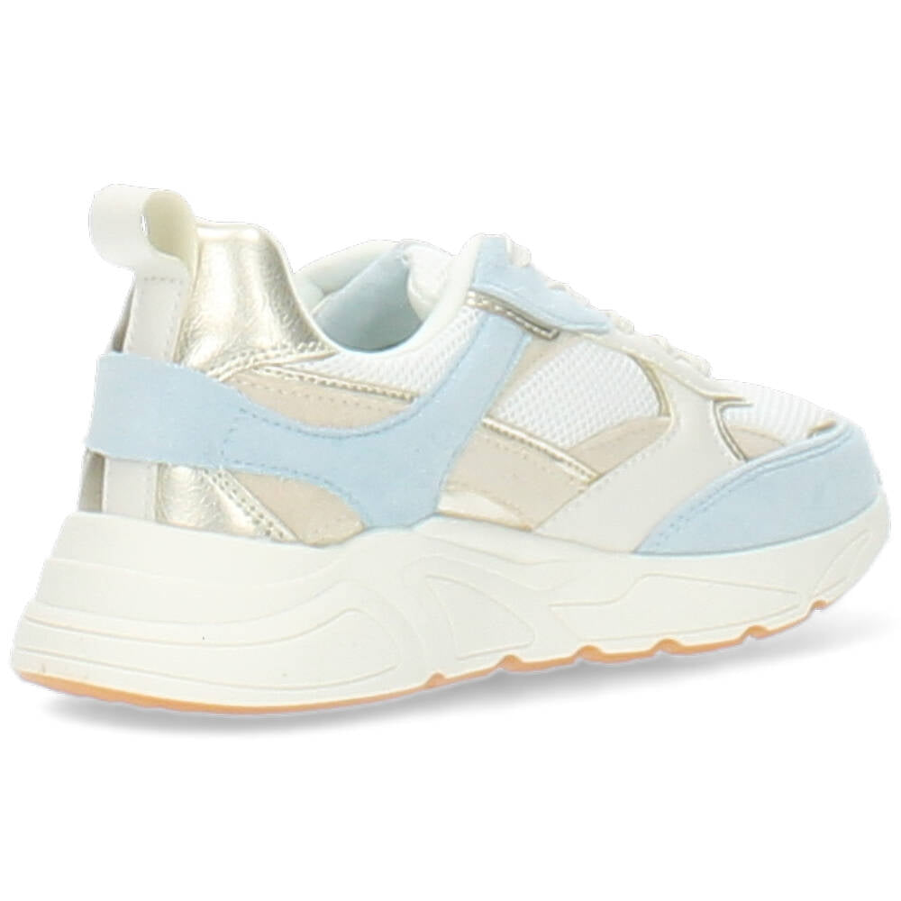 lichtblauwe sneaker