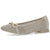 beige ballerina