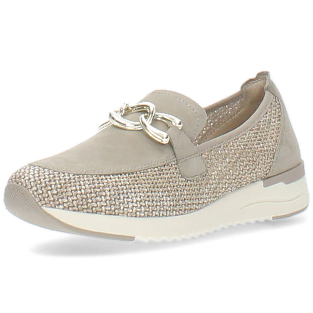 beige mocassin