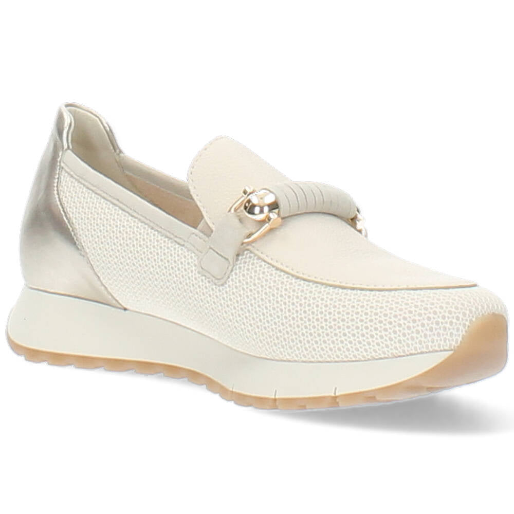 beige mocassin