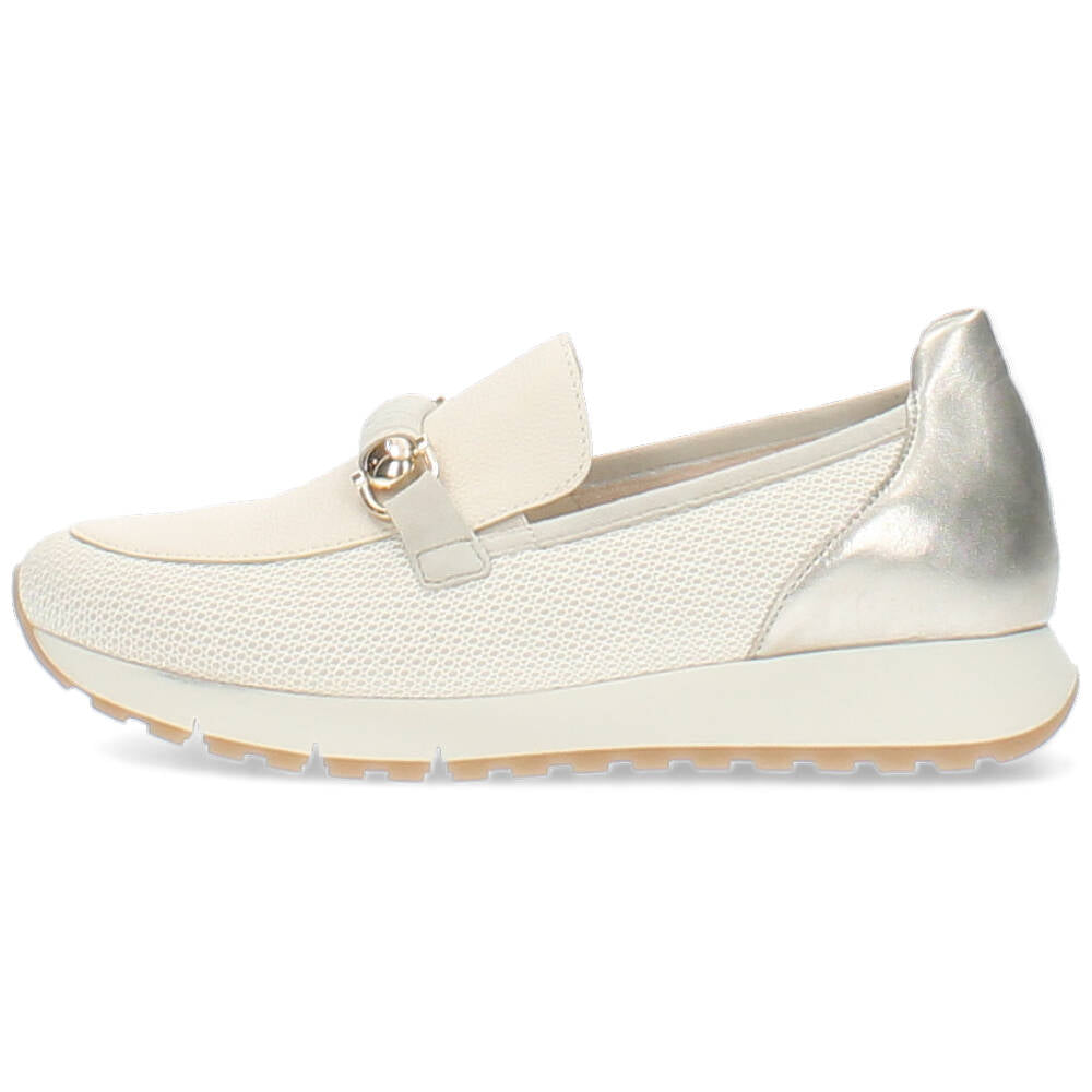 beige mocassin
