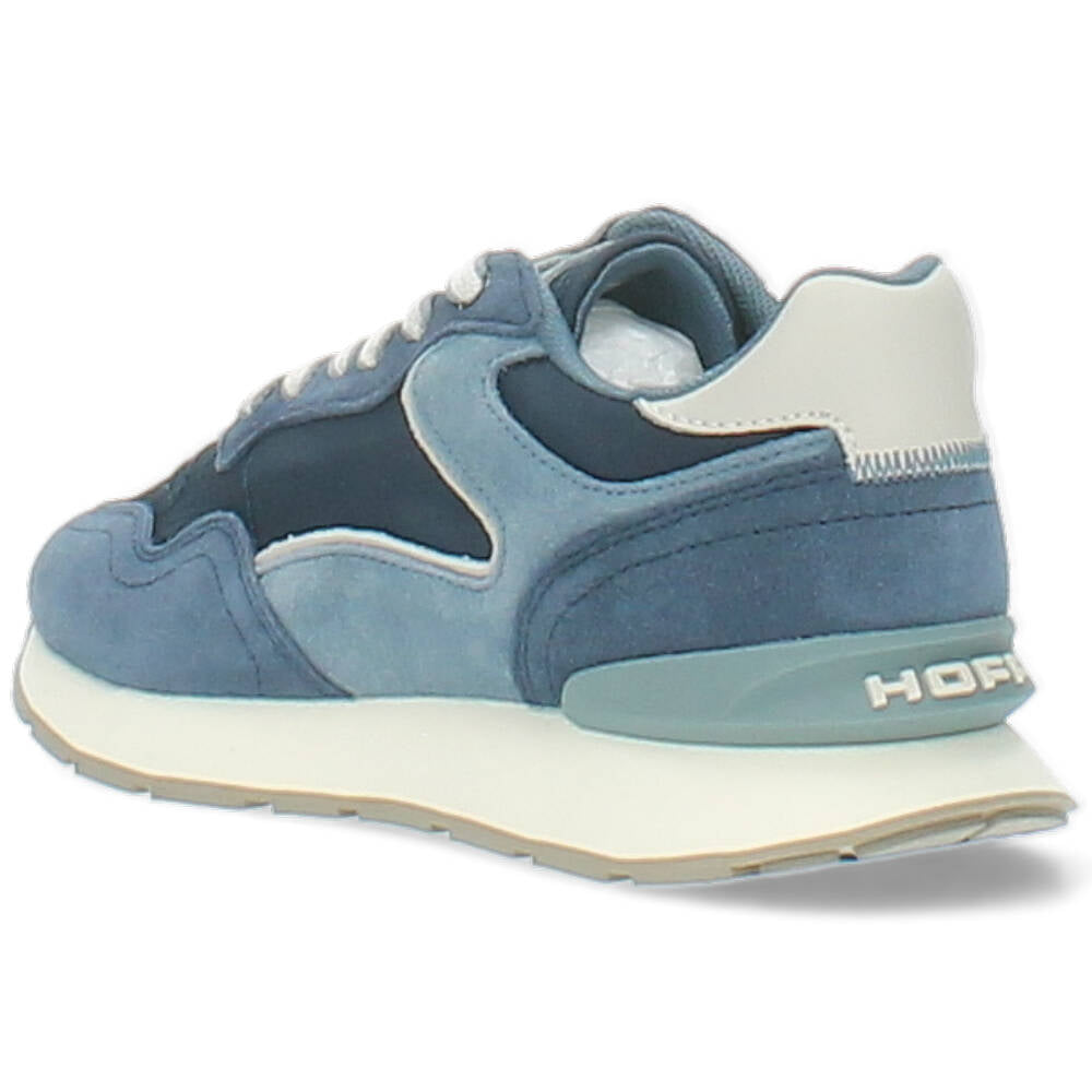 blauwe sneaker