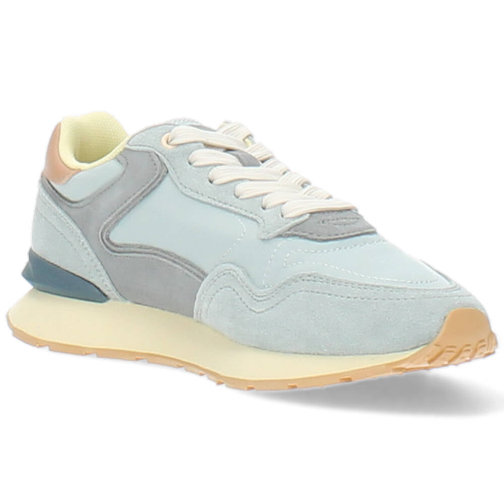 blauwe sneaker