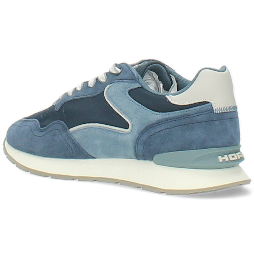 blauwe sneaker