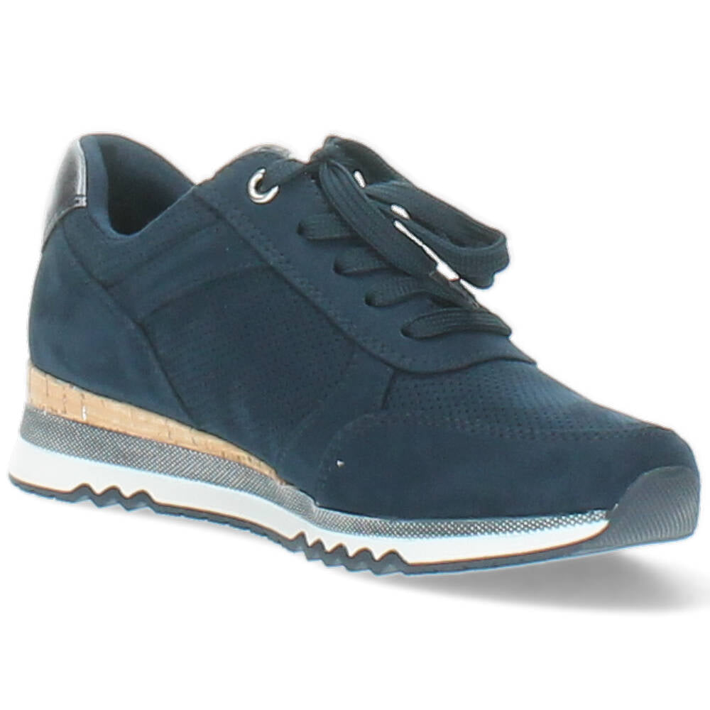 blauwe sneaker