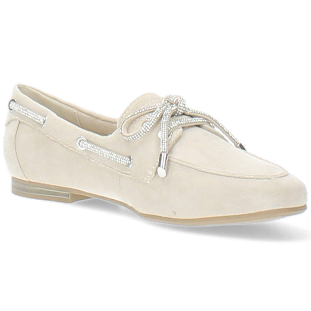 beige mocassin