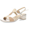 beige sandaal