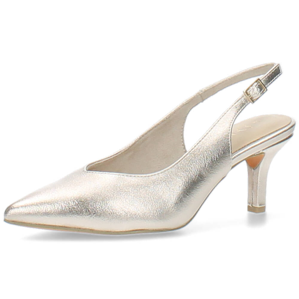 bronzen slingback