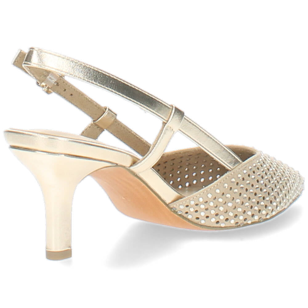 gouden slingback