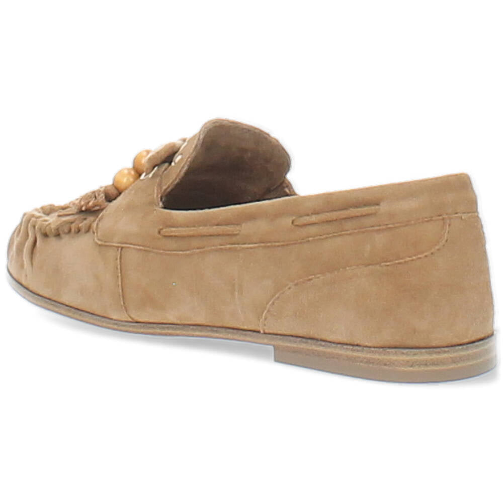 camel mocassin