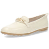 beige mocassin