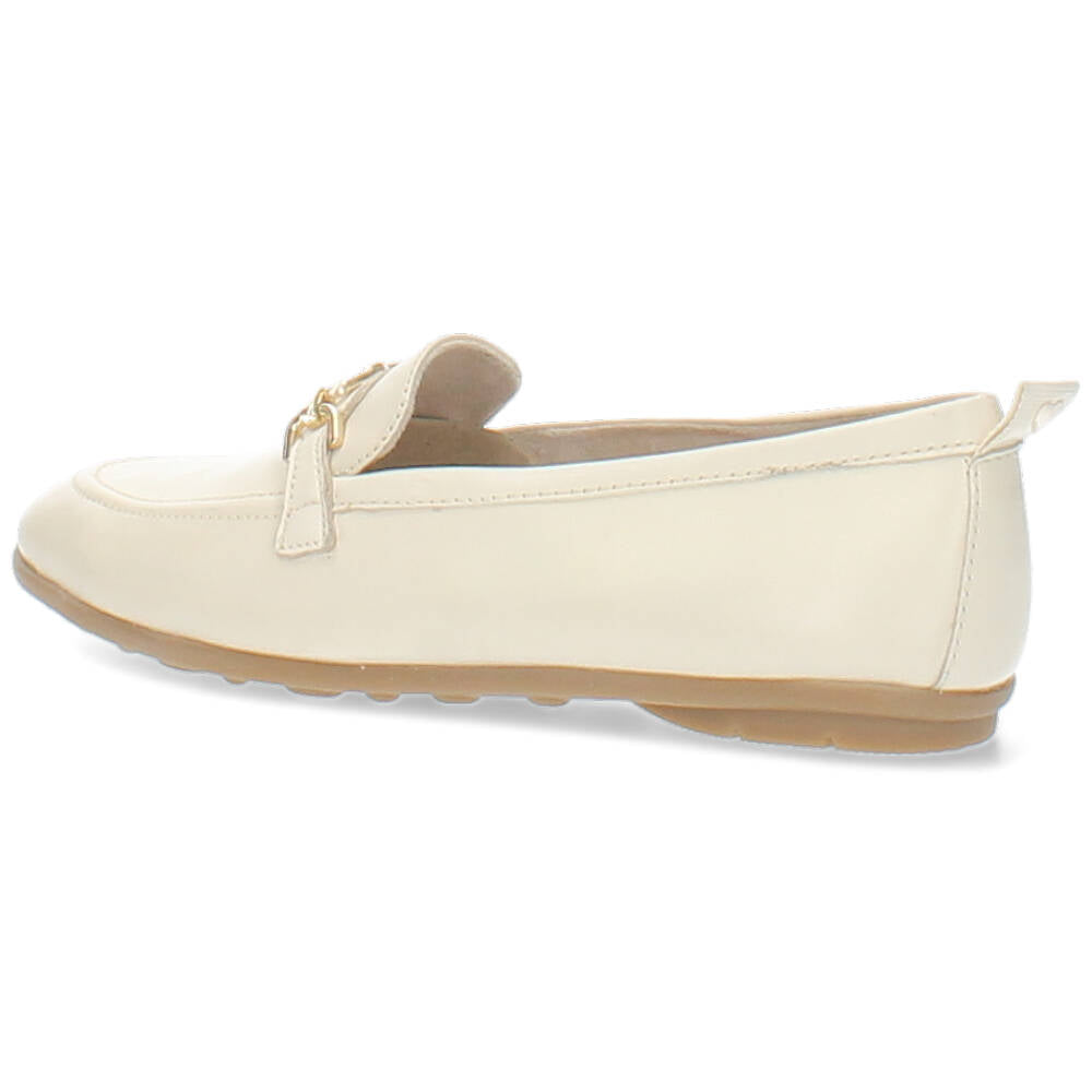 beige mocassin