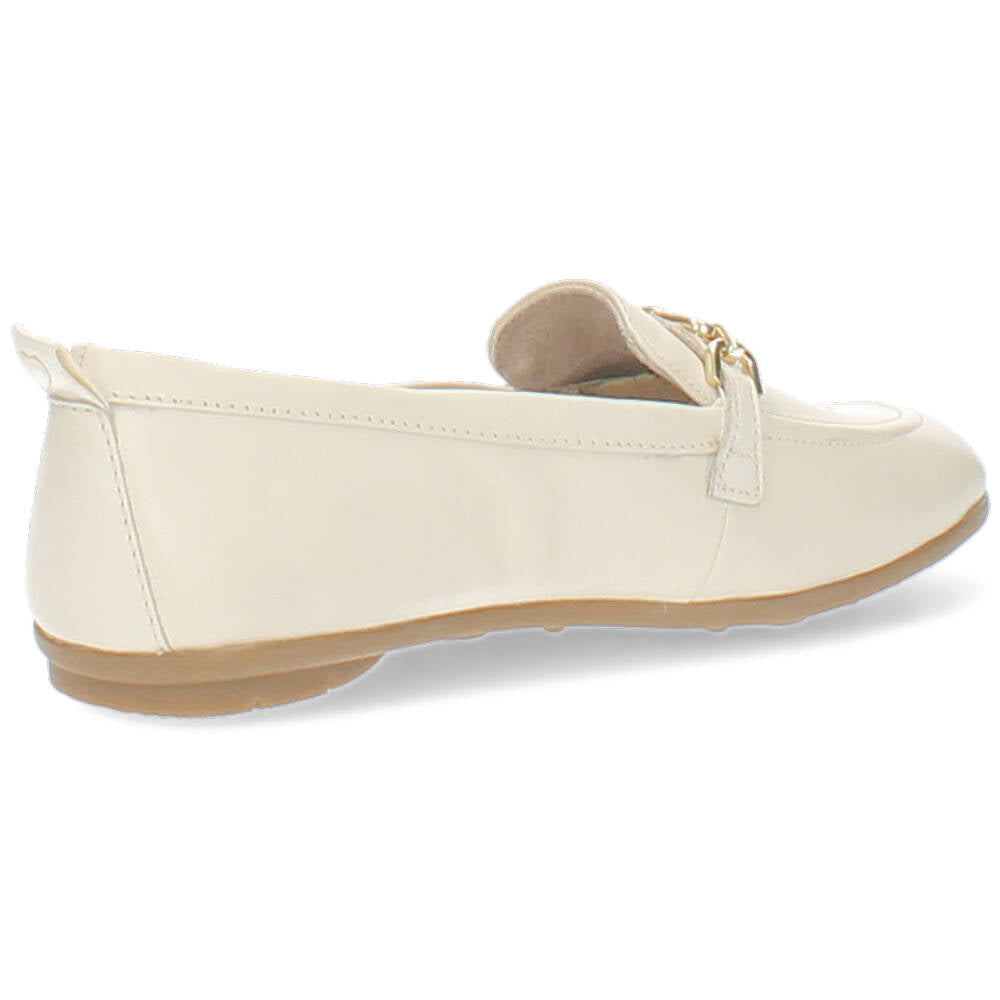 beige mocassin