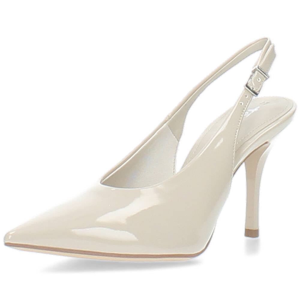 beige slingback