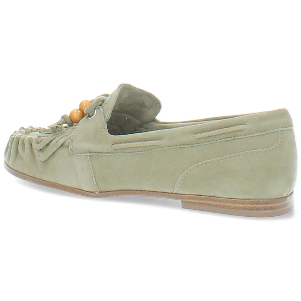 kaki mocassin