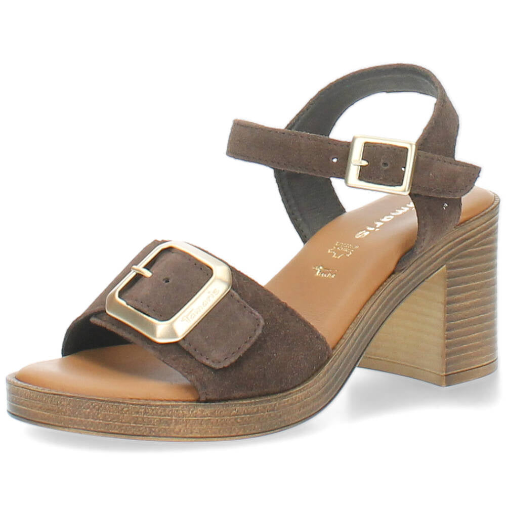 bruine sandaal
