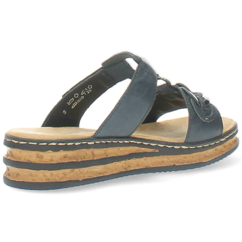 blauwe slipper