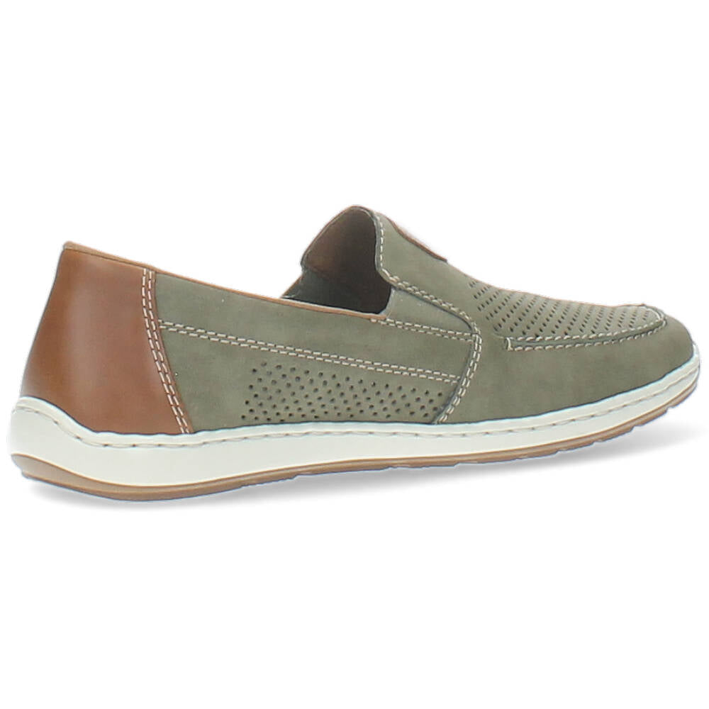 kaki mocassin
