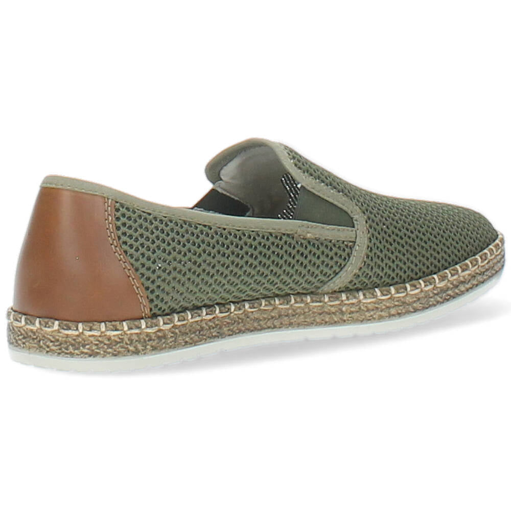 kaki mocassin
