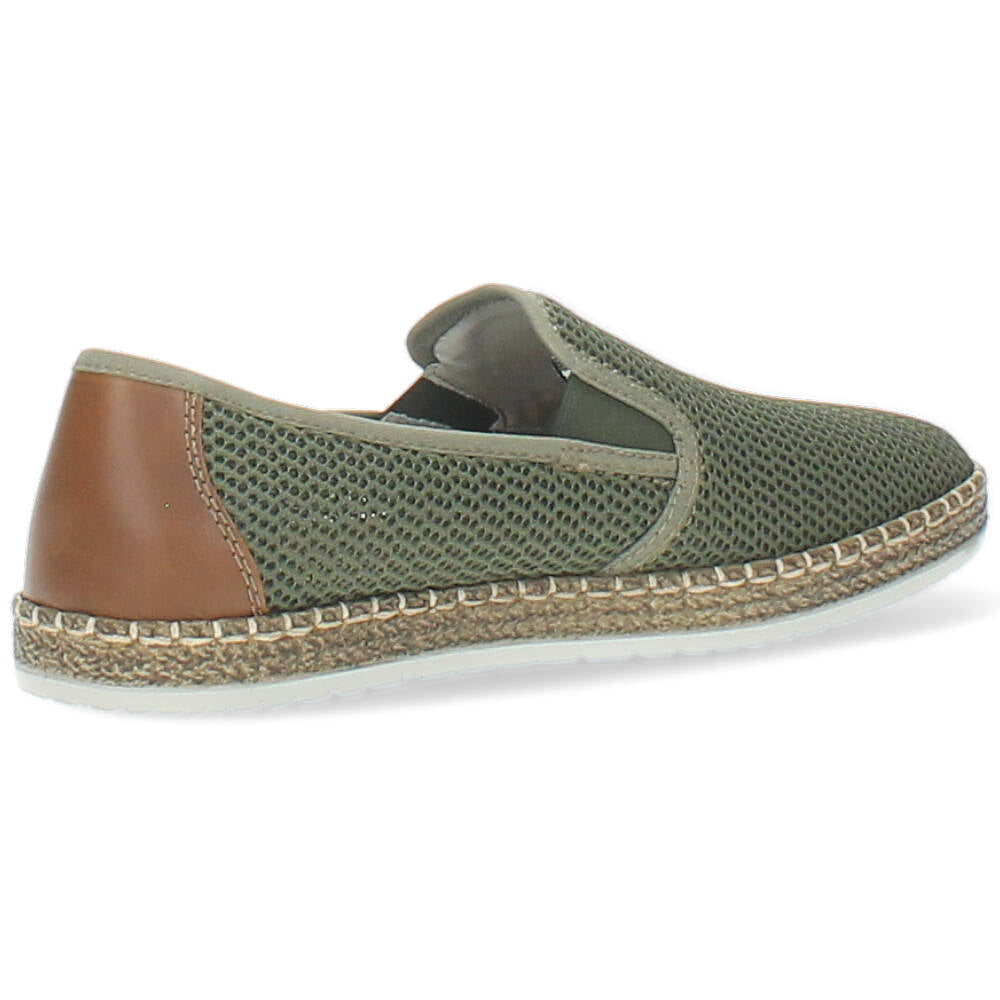 kaki mocassin