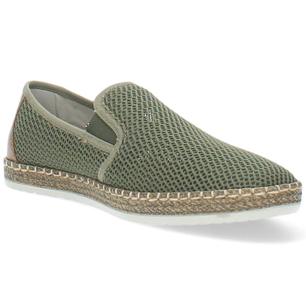 kaki mocassin