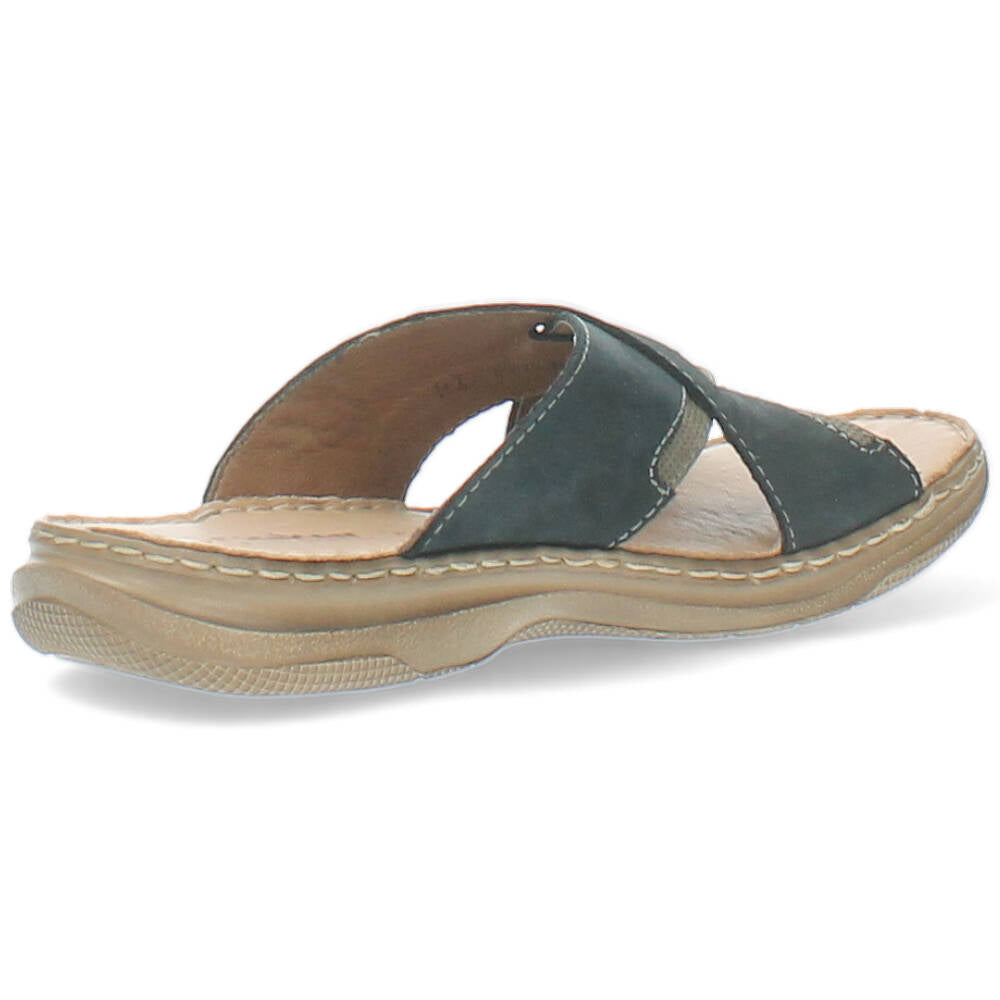 blauwe slipper
