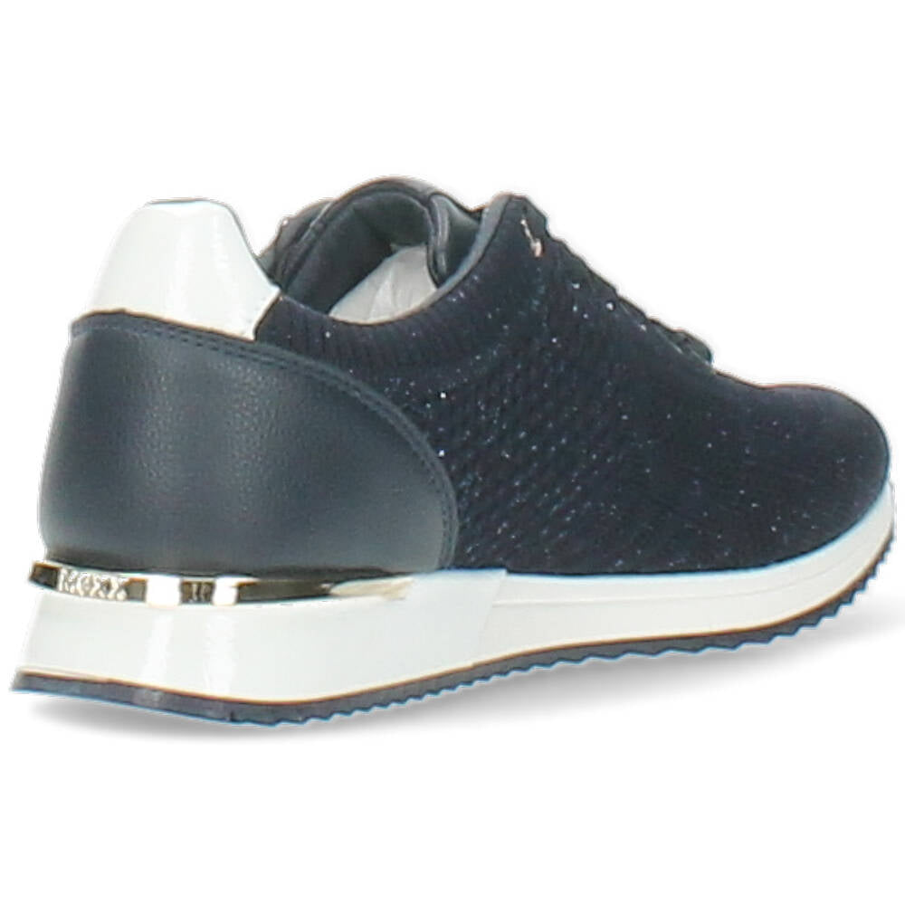 blauwe sneaker