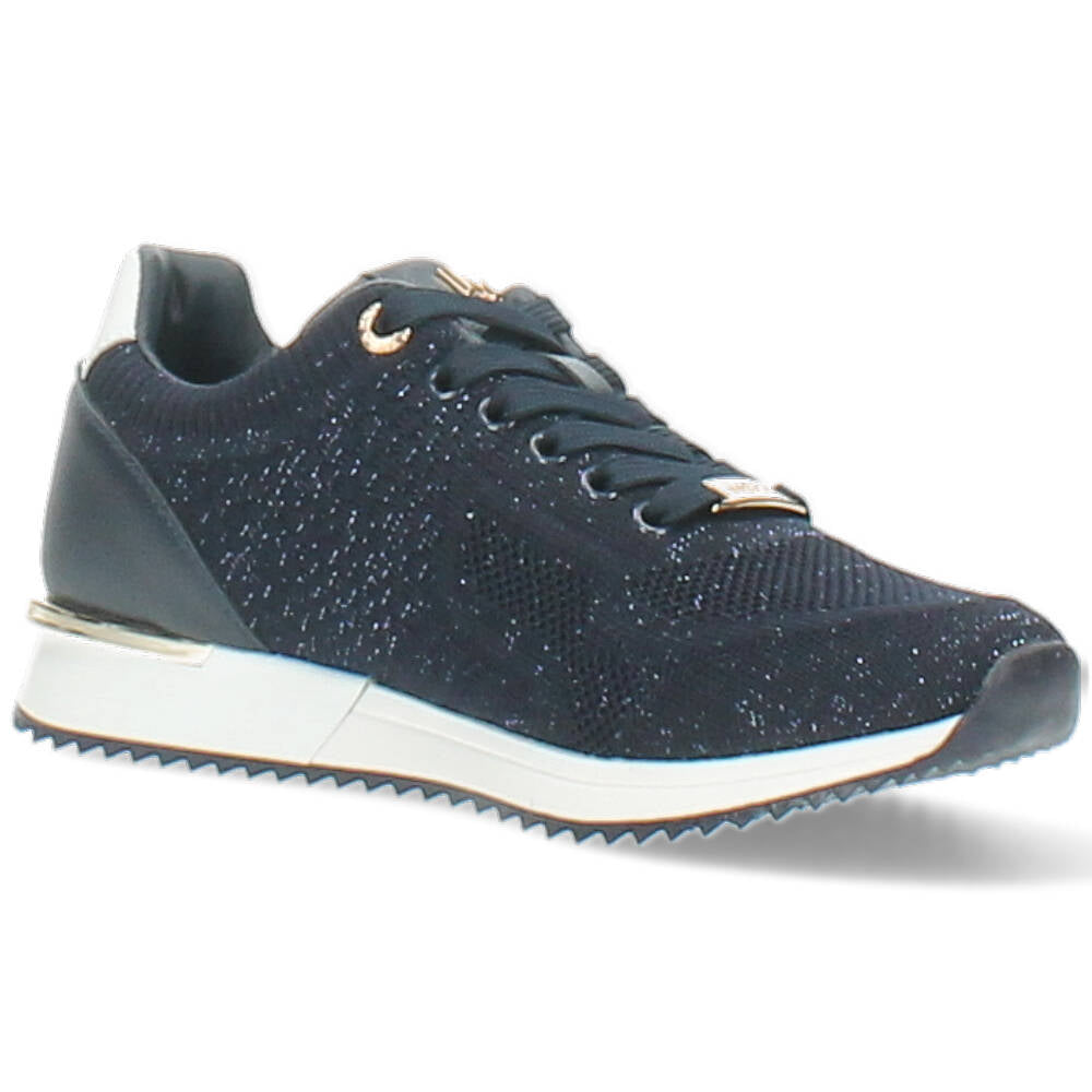 blauwe sneaker