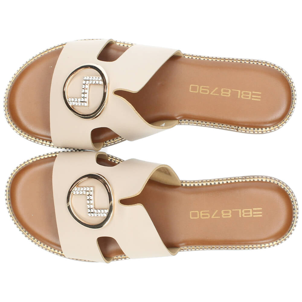 beige slipper