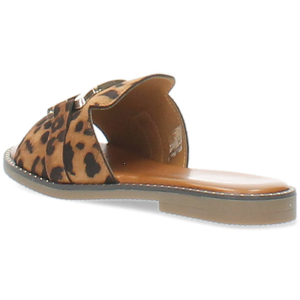 luipaardprint slipper