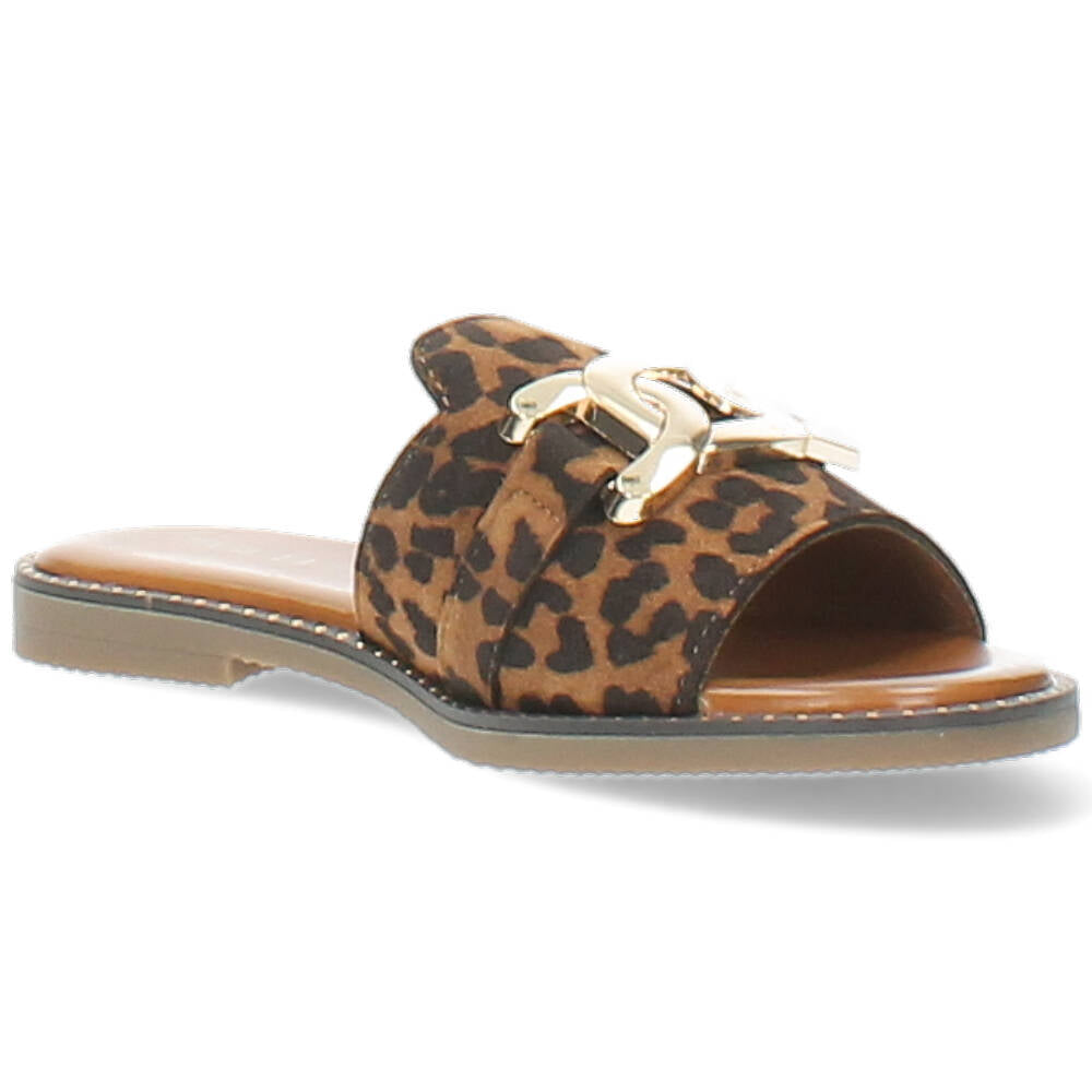 luipaardprint slipper