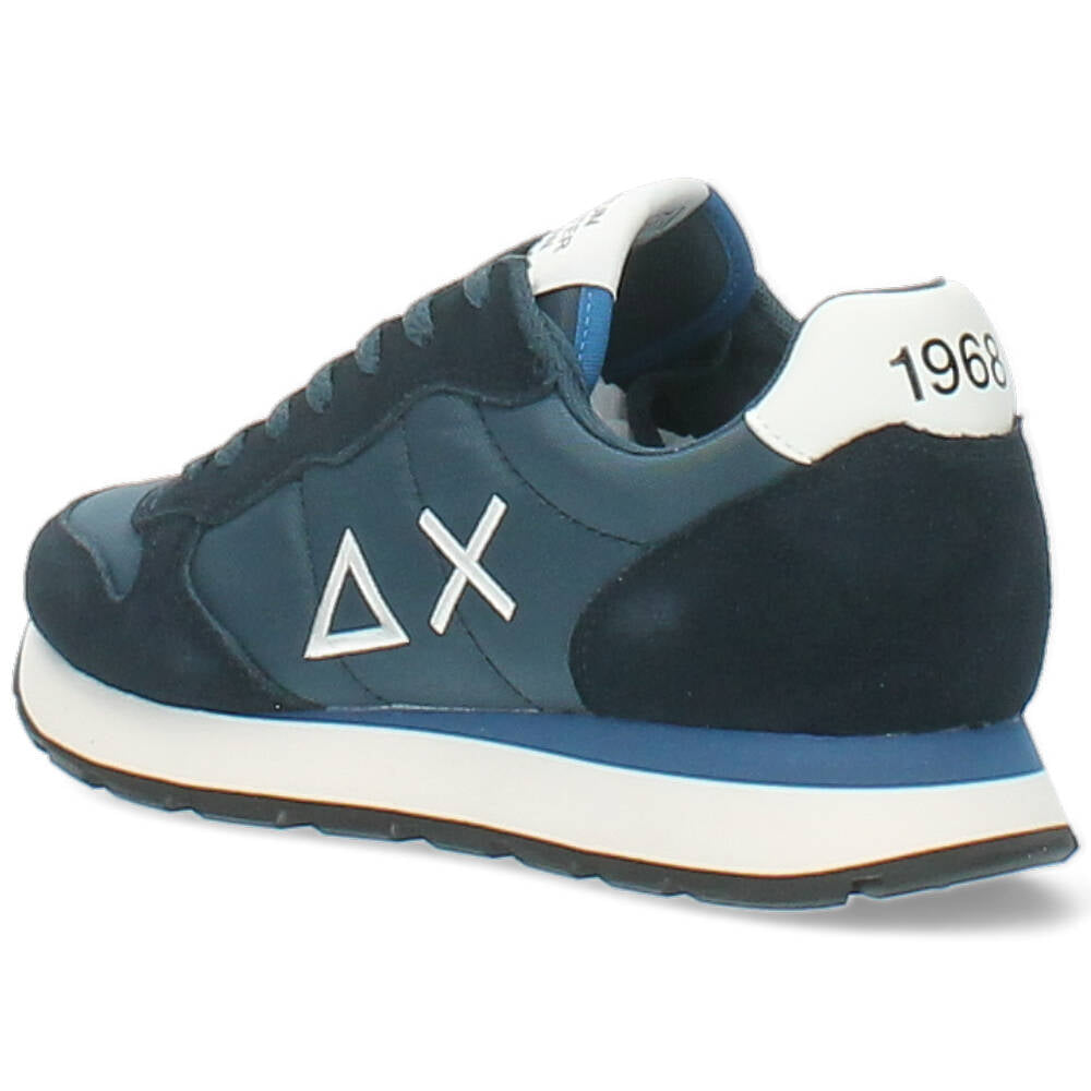 blauwe sneaker