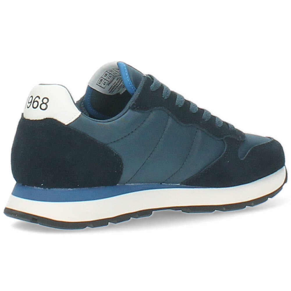 blauwe sneaker