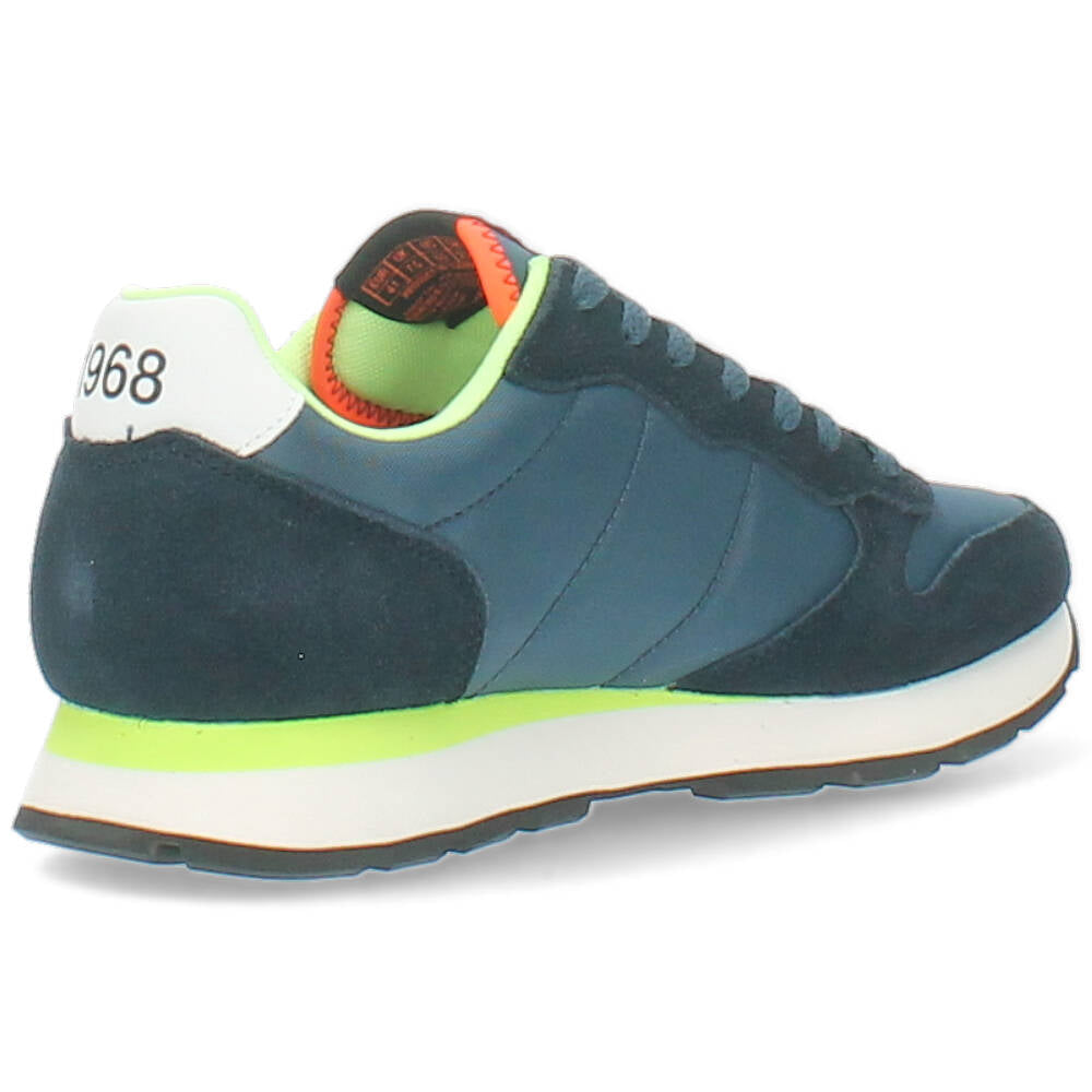 blauwe sneaker