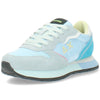 blauwe sneaker