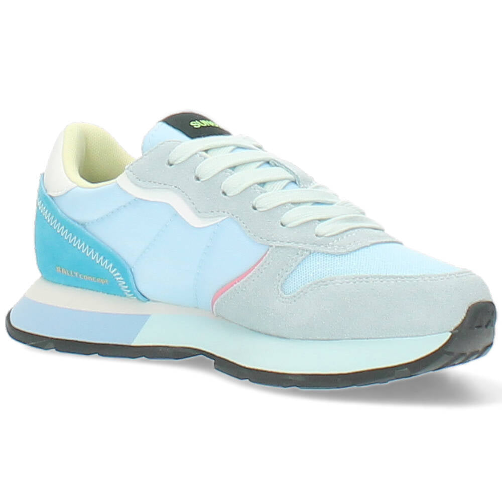 blauwe sneaker