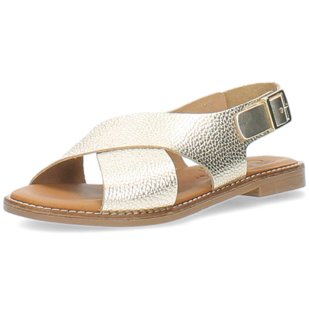 champagnekleurige sandaal