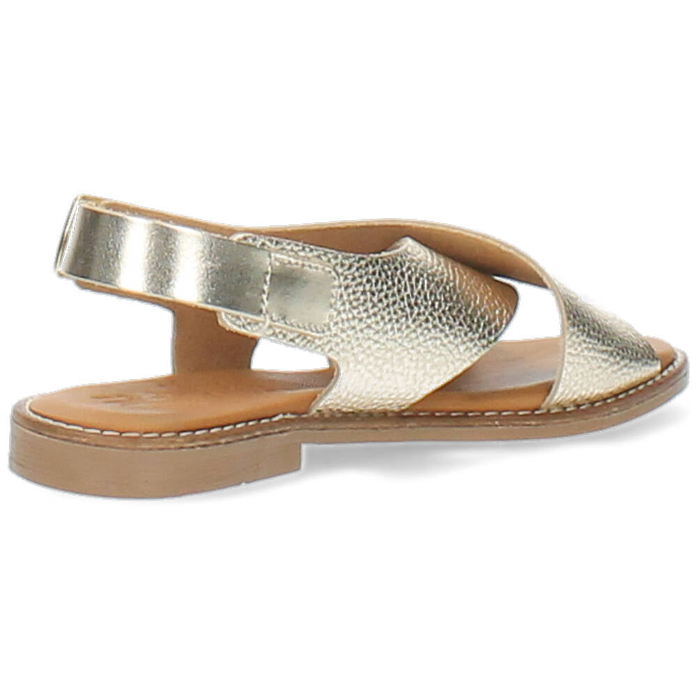 champagnekleurige sandaal