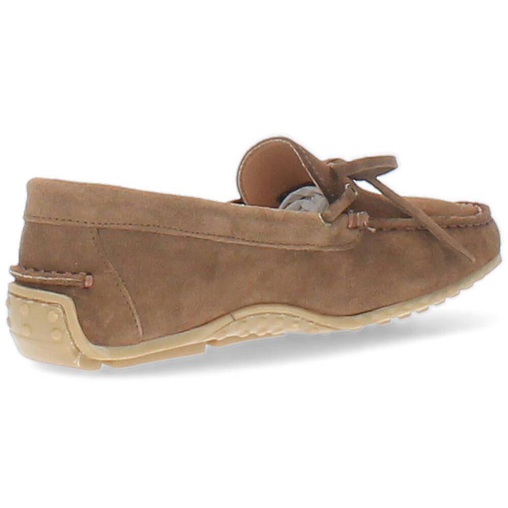 bruine mocassin