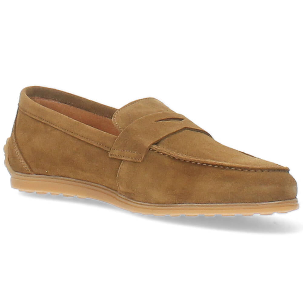 camel mocassin