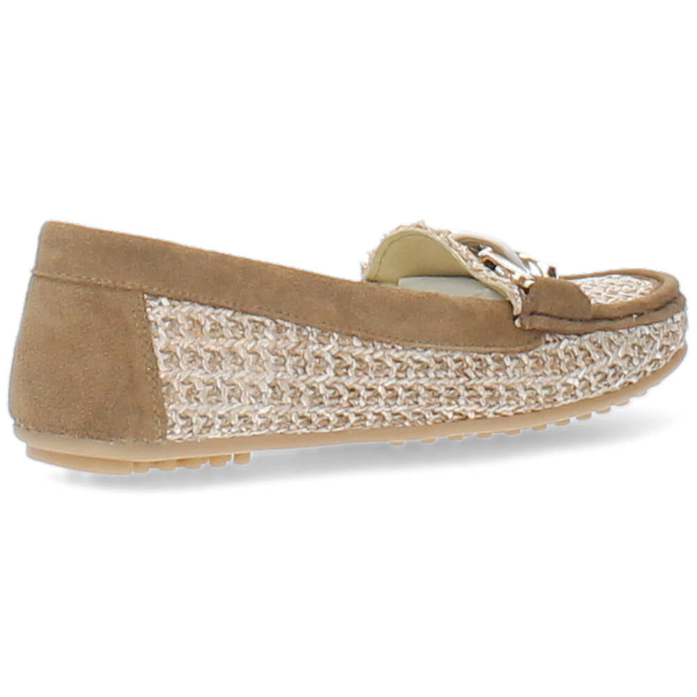 taupe mocassin
